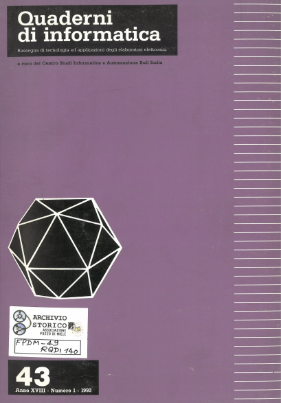 Quaderni di informatica Numero 43